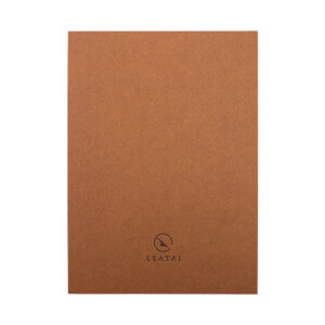 A5 經典方格筆記本-焦糖棕–無時效手帳