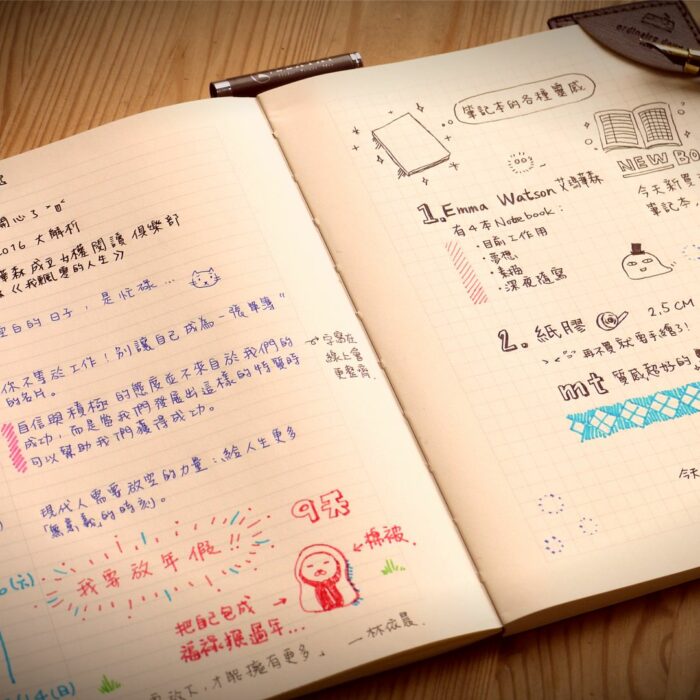 手帳筆記本