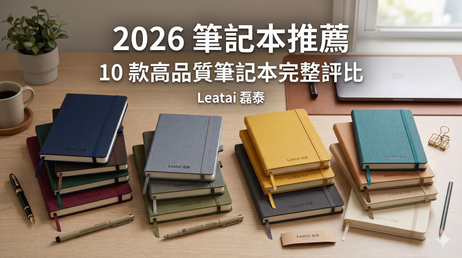 2026 筆記本推薦:10 款高品質筆記本完整評比